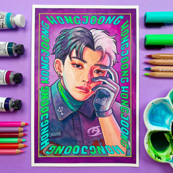 ATEEZ Portrait Postcards