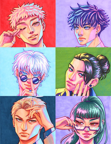 Jujustu Kaisen Prints