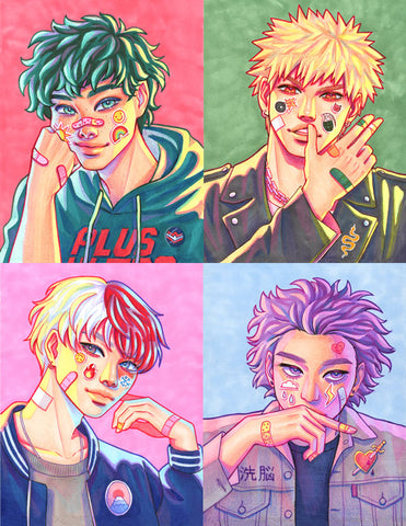 My Hero Academia Prints