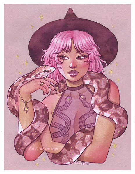 Witch Snake Familiar