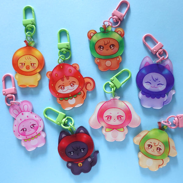 Fruiteez Keychains