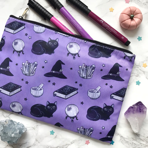 Witchy Patterned Pouch