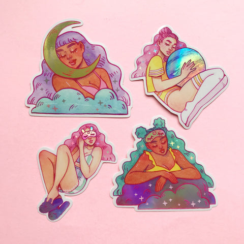 Dreamy Girls Sticker Set
