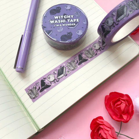 Purple Witchy Washi Tape