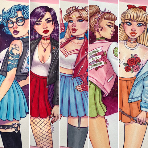 Girl Gang Inner Senshi (ORIGINALS)