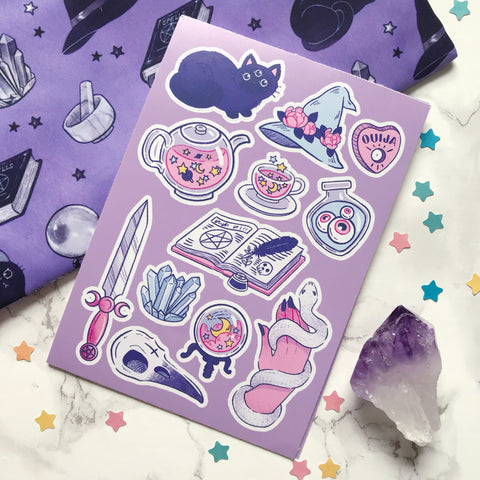 Witchy Sticker Sheet